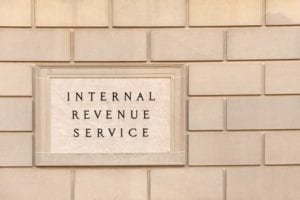 IRS notice regarding filing deadline postponement